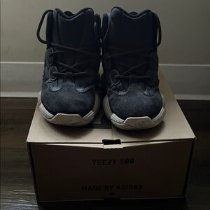 Adidas Yeezy 500 Kids Sneakers - Black and White